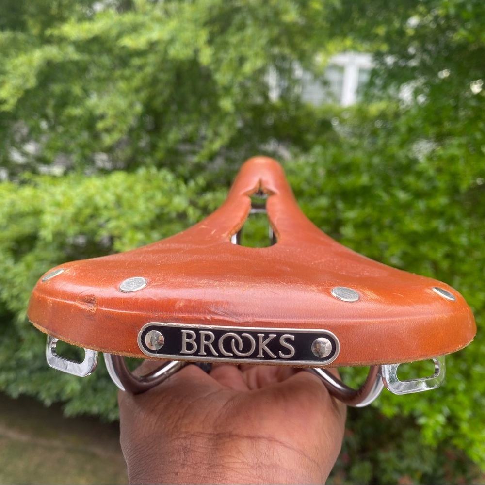 Brooks Tan Leather Bicycle Saddle B.17/G 8
